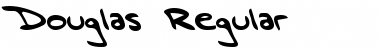 Download Douglas Regular Font Title Preview