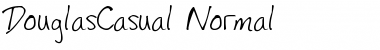 Download DouglasCasual Normal Font Title Preview