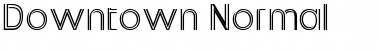 Download Downtown Normal Font Title Preview