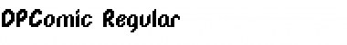 Download DPComic Regular Font Title Preview