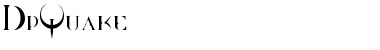 Download DpQuake Regular Font Title Preview