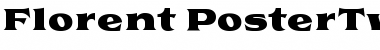Download Florent PosterTwo Regular Font Title Preview