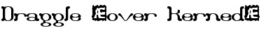 Download Draggle [over kerned] (BRK) Regular Font Title Preview