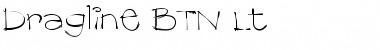 Download Dragline BTN Lt Regular Font Title Preview