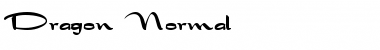 Download Dragon Normal Font Title Preview