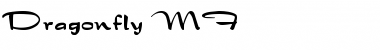 Download Dragonfly MF Regular Font Title Preview