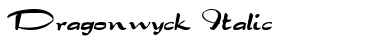 Download Dragonwyck Italic Font Title Preview