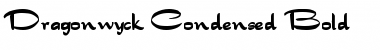 Download DragonwyckCondensed Bold Font Title Preview