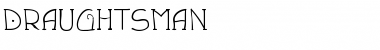 Download Draughtsman Normal Font Title Preview