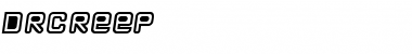 Download DrCreep Regular Font Title Preview