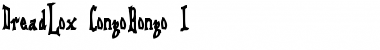 Download DreadLox CongoBongo I Regular Font Title Preview