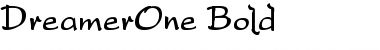 Download DreamerOne Bold Font Title Preview