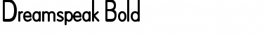 Download Dreamspeak Bold Font Title Preview