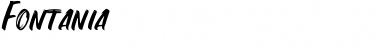 Download Fontania Regular Font Title Preview