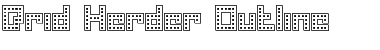 Download Drid Herder Outline Outline Font Title Preview