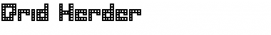 Download Drid Herder Regular Font Title Preview