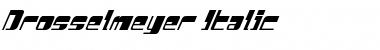 Download Drosselmeyer Italic Italic Font Title Preview