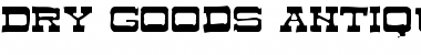 Download Dry Goods Antique JL Regular Font Title Preview