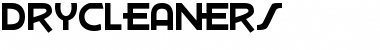 Download DryCleaners Regular Font Title Preview