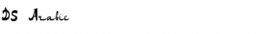 Download DS Arabic Regular Font Title Preview