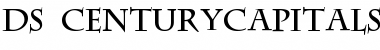 Download DS CenturyCapitals Regular Font Title Preview