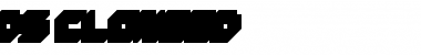 Download DS Clone3D Regular Font Title Preview