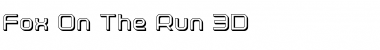 Download Fox on the Run 3D Regular Font Title Preview