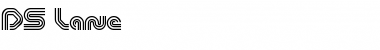Download DS Lane Regular Font Title Preview