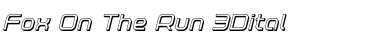 Download Fox on the Run 3D Italic Italic Font Title Preview