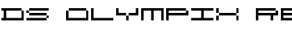 Download DS OlymPix Regular Font Title Preview