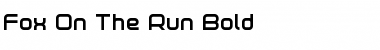 Download Fox on the Run Bold Bold Font Title Preview