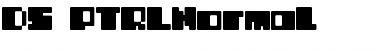 Download DS PTRLNormal Regular Font Title Preview