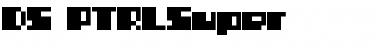 Download DS PTRLSuper Regular Font Title Preview