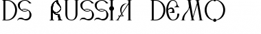 Download DS Russia Demo Regular Font Title Preview