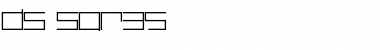 Download DS SQR35 Regular Font Title Preview