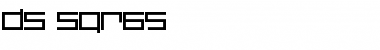 Download DS SQR65 Regular Font Title Preview
