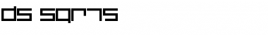 Download DS SQR75 Regular Font Title Preview