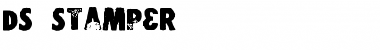 Download DS Stamper Regular Font Title Preview