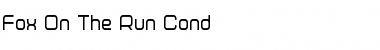 Download Fox on the Run Condensed Condensed Font Title Preview