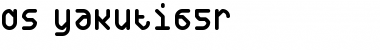 Download DS Yakuti65R Regular Font Title Preview