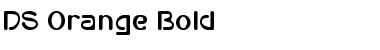 Download DS-Orange Bold Font
