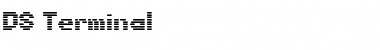 Download DS-Terminal Normal Font Title Preview