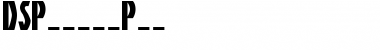 Download DSPosterPen Regular Font Title Preview