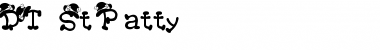 Download DT St Patty Regular Font Title Preview