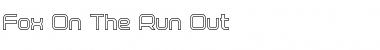 Download Fox on the Run Outline Outline Font Title Preview