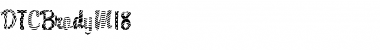 Download DTCBrodyM18 Regular Font Title Preview