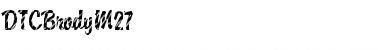 Download DTCBrodyM27 Regular Font Title Preview