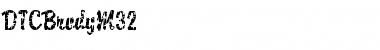 Download DTCBrodyM32 Regular Font Title Preview