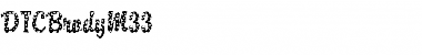 Download DTCBrodyM33 Regular Font Title Preview