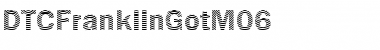 Download DTCFranklinGotM06 Regular Font Title Preview